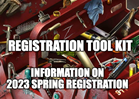 Spring 2023 Registration info